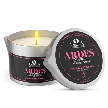 IntimateLine Luxuria Ardes Massage Candle Strawberry Grapes 80ml