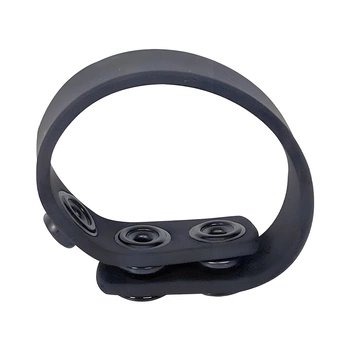  3 Snap Silicone Cock Strap Brutus