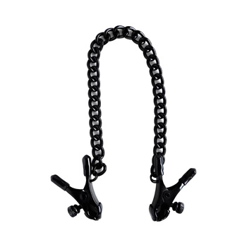 Bite Heavy Nipple Clamps Black Brutus
