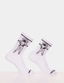 Fun Socks Blowjob White-Black L/XL Barcode Berlin