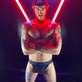 Boxer X-Jock Canalé Black S