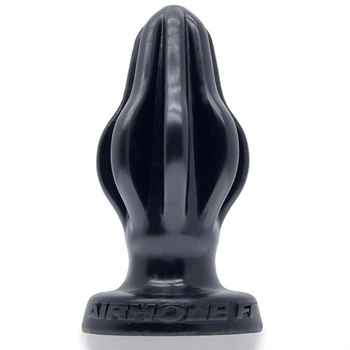 AIRHOLE-3 finned buttplug Black S Oxballs