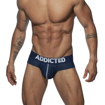 Push Up Mesh Brief Navy XL Addicted