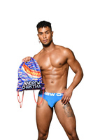 Plecak z grafiką hot doga Andrew Christian Hot Dog Backpack