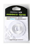 Perfect Fit Ribbed Ring Black