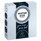 Презервативи 47 мм 3 штуки Mister.Size