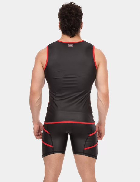 Bezrękawnik Vest Robin Black-Red XL Barcode Berlin