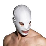 Maska Fetish Rub Mask White M/L Addicted