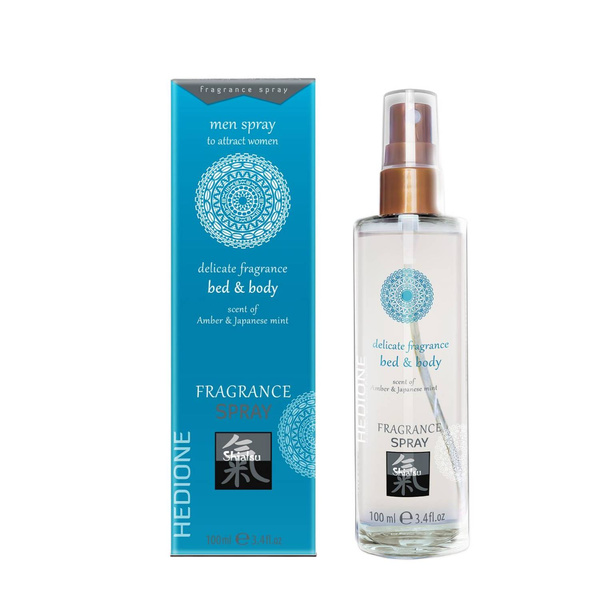 Feromony Shiatsu Bed&Body Spray Amber & Japanese Mint 100ml Ero