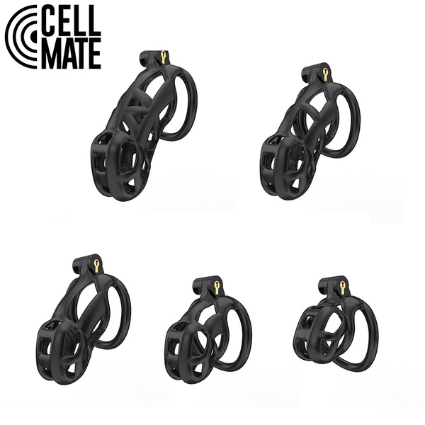 Guardian Chastity Cage Black Size 4 CELLMATE