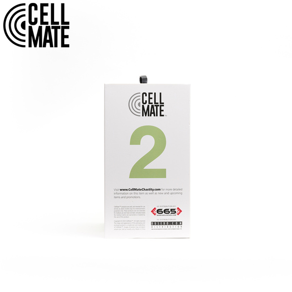 Pas cnoty Centurion Chastity Cage Black Size 2 CELLMATE