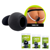Silikonowy tunel Chalice Silicone Tunnel Plug Black L Brutus
