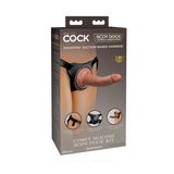 Пояс з дилдо King Cock Elite Comfy Silicone Body Dock Kit Pipedream