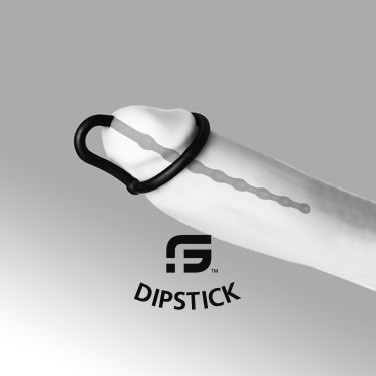 Dipstick Sound Пробка для Циліндра Чорний Sport Fucker