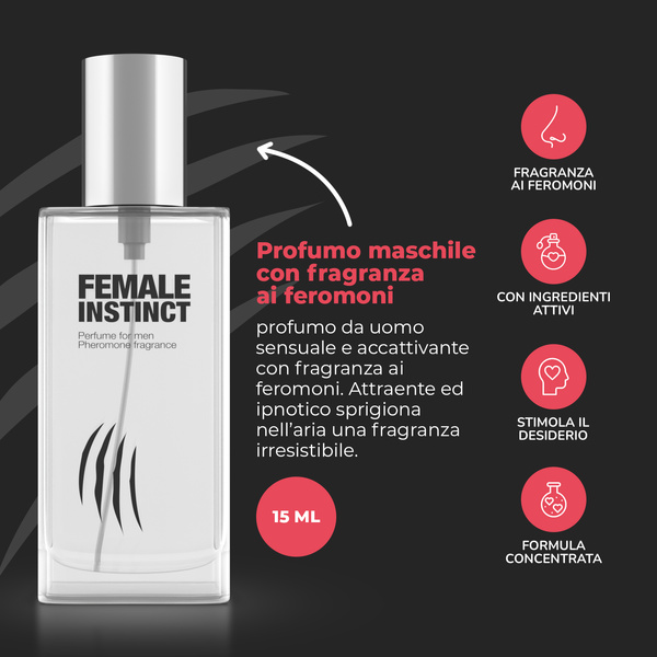 Феромони для чоловіків Female Instinct 30Ml IntimateLine