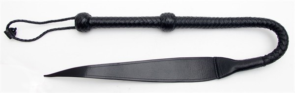 Bullwhip Hard Leather Tip 60Cm Mister B