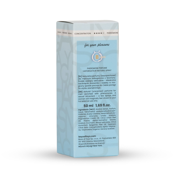 Феромони чоловічі PURE феромен парфуми 50мл Homme Miyoshi Miyagi