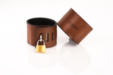 Brown Locking Cuffs Size L Primal Bond Whips