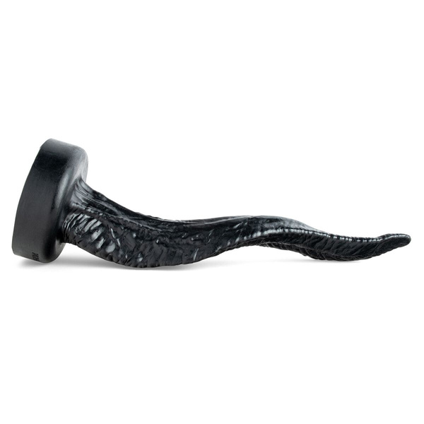 Dildo Venomous Tongue Soft Black Vac M/L Mr Hankeys 