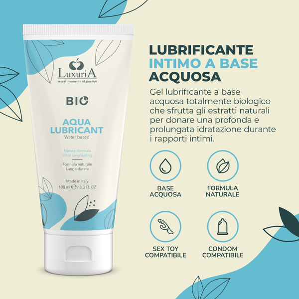 Водний Лубрикант Luxuria Bio Aqua Lubricant 100 мл IntimateLine