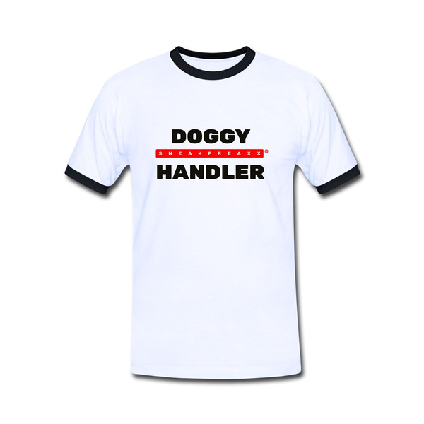 SneakFreaxx T-Shirt KONTRAST DOGGY HANDLER White S