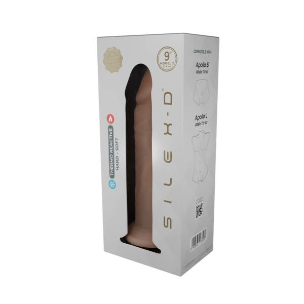 Realistic Dildo 22,8 Cm Liquid Silicone 2 9" Silexd