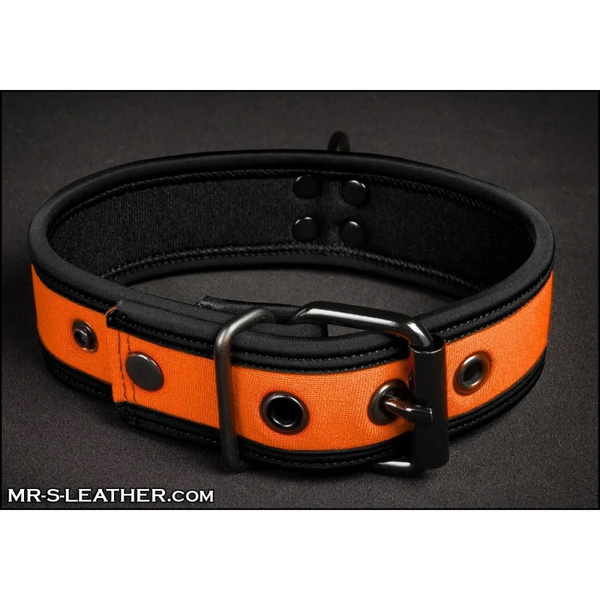 Neo Bold Color Puppy Collar Помаранчевий S-L Mr-S-Leather