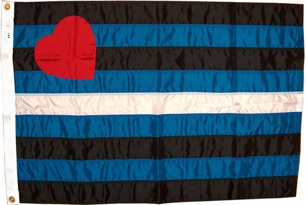 Прапор Leatherpride (шкіряний фетиш) 91 x 152см