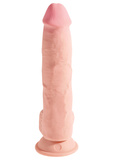 King Cock Triple Density Fat with Balls 10 Inch