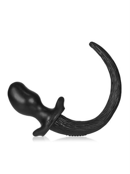  Buldog Puppy tail Black Oxballs