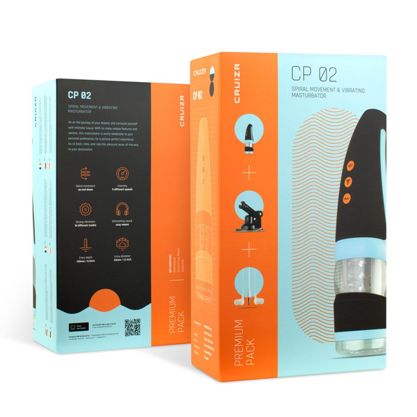 Cp02 Rotating And Vibrating Masturbator Cruizr