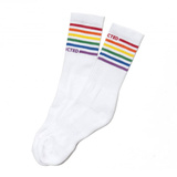 Чоловічі шкарпетки Addicted Rainbow Socks White L/XL