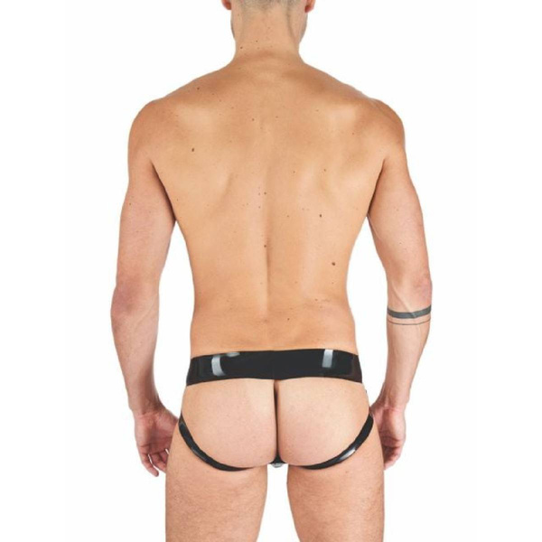 Rubber Jock Strap Black M Mister B
