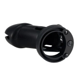 Zestaw Pasów Cnoty Denial Silicone Chastity Cage Set Black Brutus