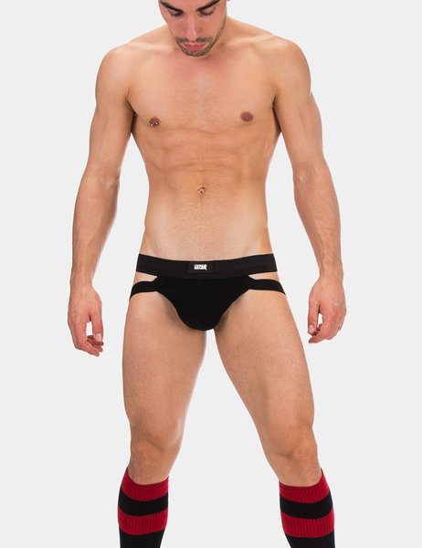Jockstrapy Barcode Anton Swim Jock Black XL