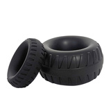 Pierścień erekcyjny Tractor Liquid Silicone Cock Ring Black M Brutus