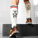 Boxer Football Sock White/red/black TOP