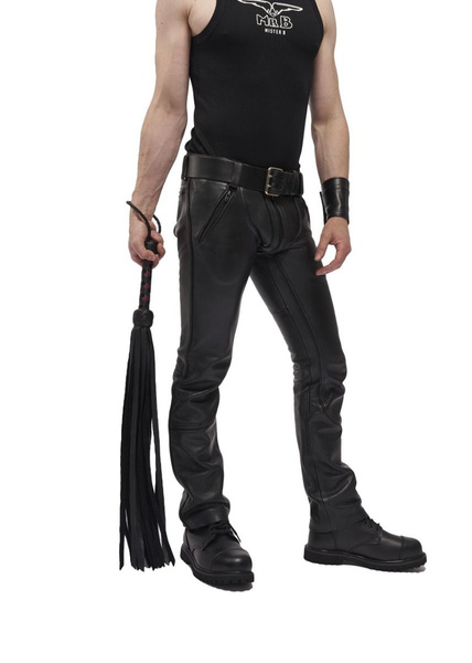 Mister B pejcz Impact Premium Leather Flogger Black