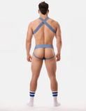 Jockstrapy Jock Sergey Pop Bluebeige XL Barcode