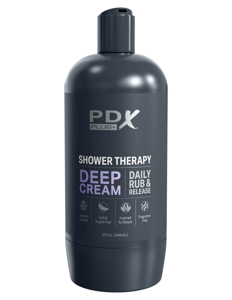 Masturbator Pipedream PDX Plus Shower Therapy Deep Cream