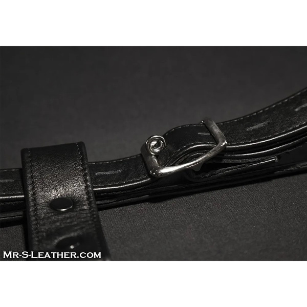 Deluxe Locking Butt Plug Harness S/M Mr-S-Leather