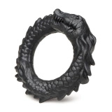 Creature Cocks Black Caiman Silicone Cock Ring