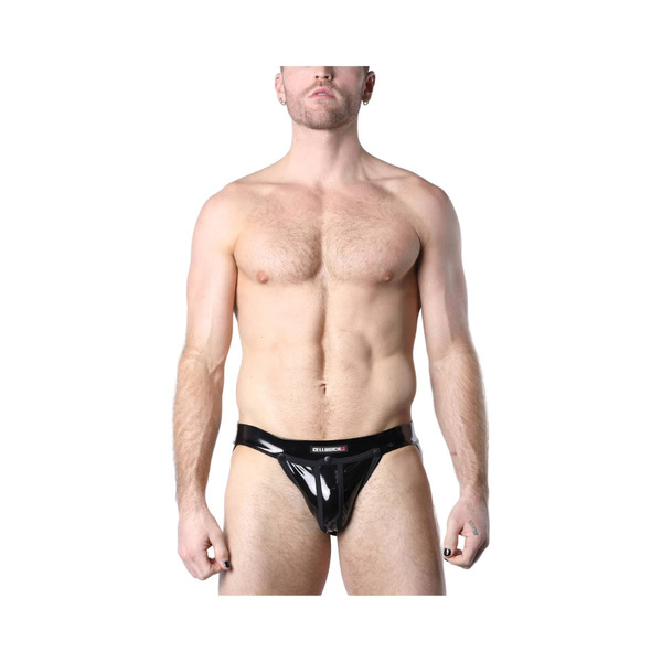 Jockstrapy Black Chrome Jockstrap Black L CellBlock13