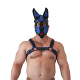 Пояс Vegan Puppy Harness Black-Blue L/XL Brutus