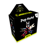 Vegan Pup Hood Black-White Brutus