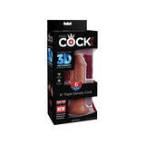 Dildo Plus 15Cm King Cock Triple Density Cock Brown Pipedream