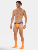 Jockstrapy Jock Arlo Neonorange-Royal XL Barcode