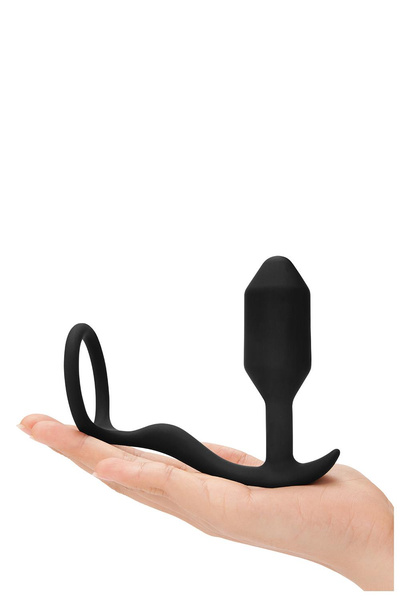Korek analny Snug & Tug Black b-Vibe