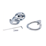 Cobra Steel Metal Chastity Cage 10 x 3.7cm 45mm
