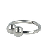 Steel MAGNETIC HORSESHOE Cock Ring L Titus